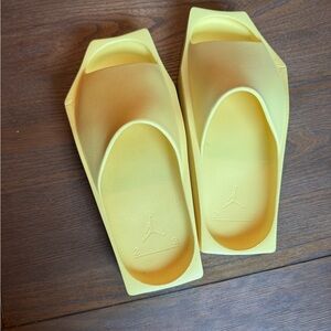 Jordan Hex Mule Team Gold Colorway Slide Sandals